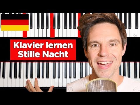 Klavier lernen – Stille Nacht – sehr einfach für Anfänger