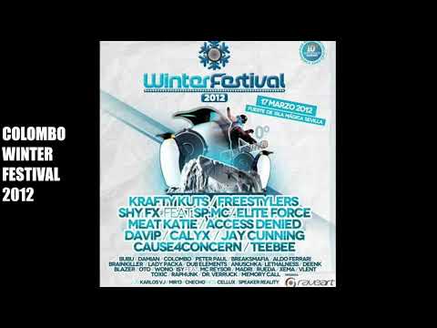 Colombo en el Winter Festival 2012 - Locura de Sesión Retro Breakbeat