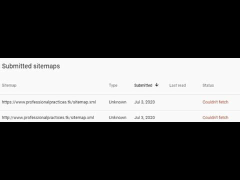 How to fix sitemap couldn't fetch error in blogger | 2022 | couldn't fetch | blogger sitemap error