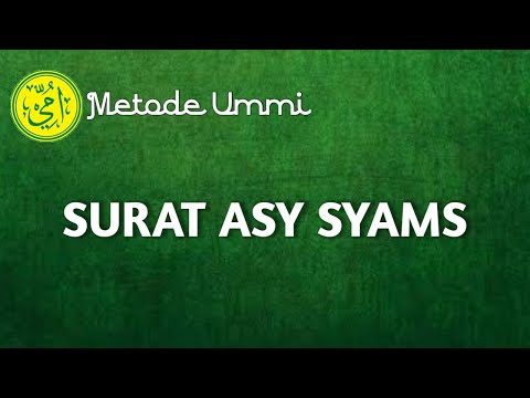 SURAT ASY SYAMS | Metode Ummi