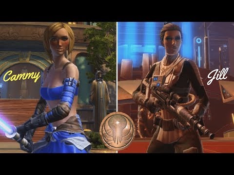 SWTOR ♠ Single Quests: Tatooine - Smuggler's Route (Jedi)
