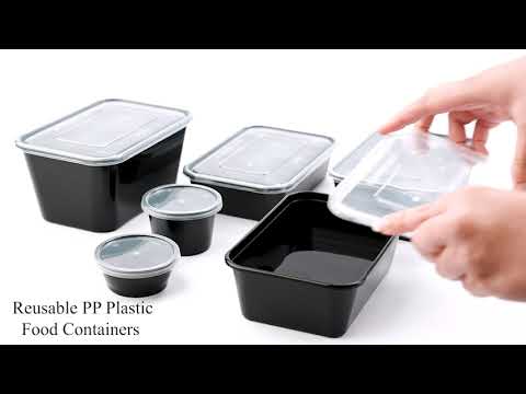 1000ml Plastic Rectangular Container for Flavorful Culinary Creations