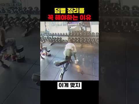 덤벨 정리를 꼭 해야하는 이유