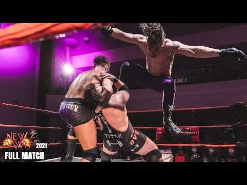 Purge Club vs. Herbi Vara & Chris Titan | Unlimited Wrestling New Dawn 2021