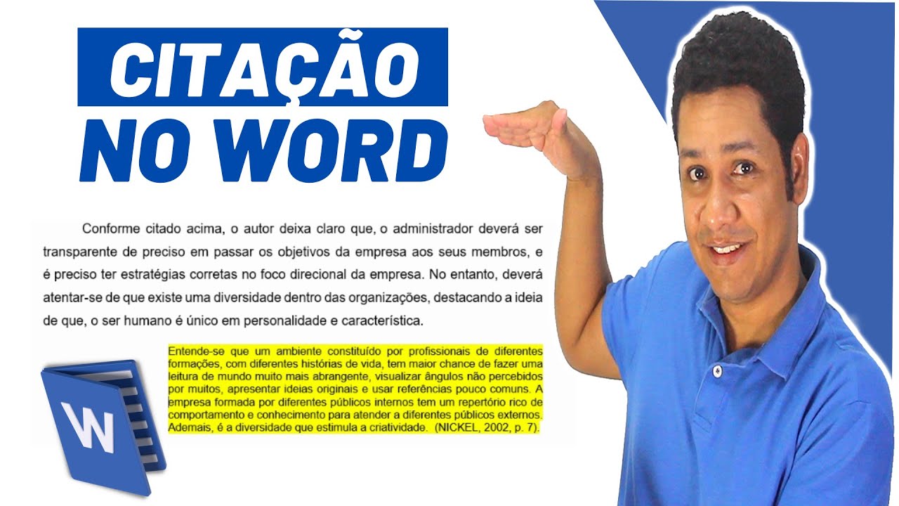 Como Fazer Citação no TCC - Formatação de Citações no Word (Atualizado 2023)