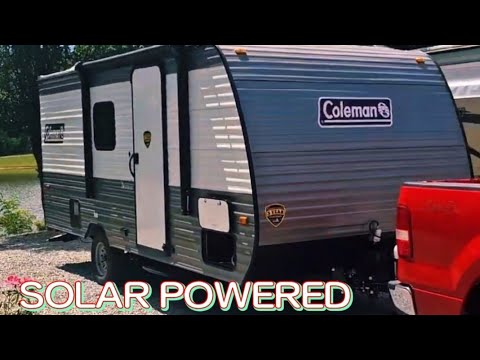 ADDING SOLAR ON THE COLEMAN 17B CAMPER. (on the way to off grid)