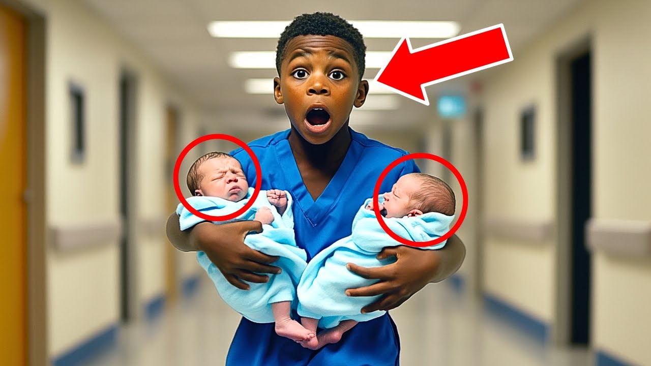 Black Boy BURSTS Into Hospital With White Twins, You Won't Believe WHY!