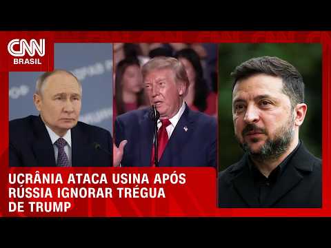Trump chama ataques da Ucrânia a refinarias russas de “vergonha” | CNN NOVO DIA