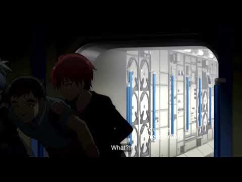 Karma and Nagisa speaking English? Karma and Nagisa speaking English.