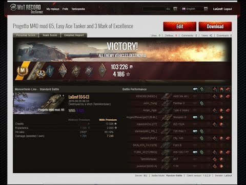 Progetto M40 mod.65 - Ace Tanker and 3 Mark of Excellence