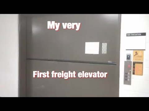 My first Freight Elevator on Youtube. Downey Goodlein Freight Elevator GIS building RIT Rochester NY