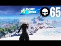 65 Elimination Solo vs Squads Wins (Fortnite Chapter 5 Season 2 Keyboard & Mouse Gameplay)