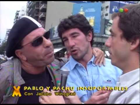 Pablo y Pachu Insoportables con Jacobo Winograd - Videomatch 97