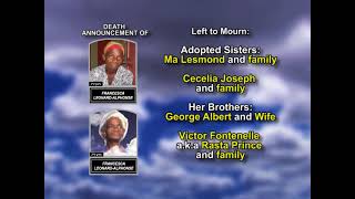 Francesca Leonard-Alphonse ~ Long Obituary