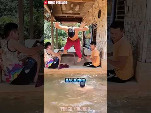 ¡No Creerás Lo Que Pasó Cuando Saltó Al AGUA! 😱🔥