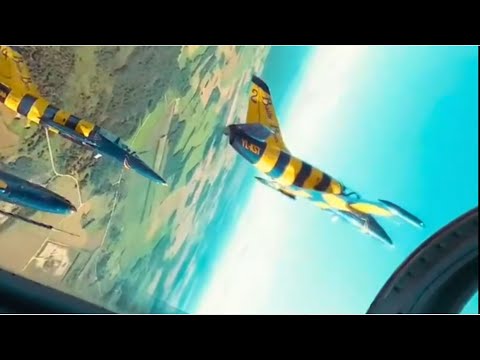 Virtual Reality - 360°  2K Fighter Jet Formation Flight | Oculus Quest 2