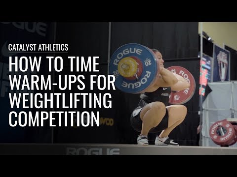 How to Time Warm-ups in Weightlifting Competition - Counting Attempts