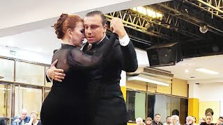 Cafe Dominguez (D'Agostino) Kseniya Rubina y Sergey Kurkatov. Milonga Gente Amiga 18ago24 (1/2)