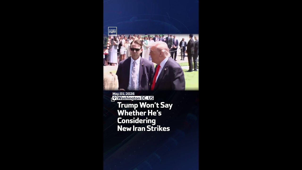 Video | Trump Won’t Say Whether He’s Considering New Iran Strikes