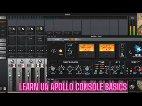 How to use the Universal Audio Apollo Console