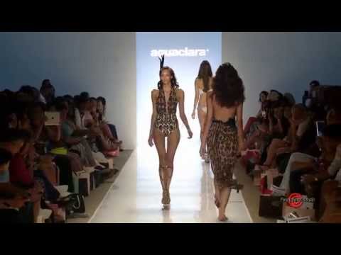 Aguaclara - MBFW Miami Runway Fashion show 2015 - 2 cam edited Uncut full show HD | EXCLUSIVE