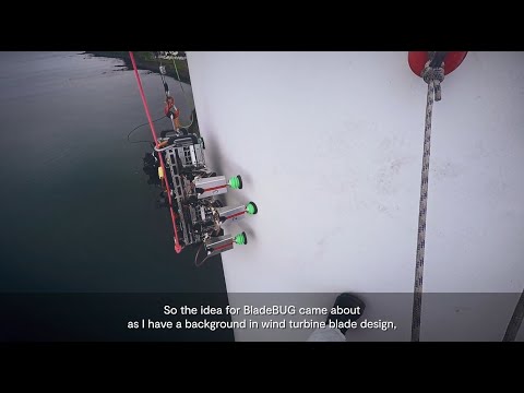 Robotların Yardımı İle Deniz Üstü Rüzgar Santrallerinin Bakımı