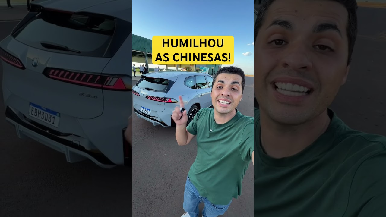 BMW IX3 humilhou as chinesas!