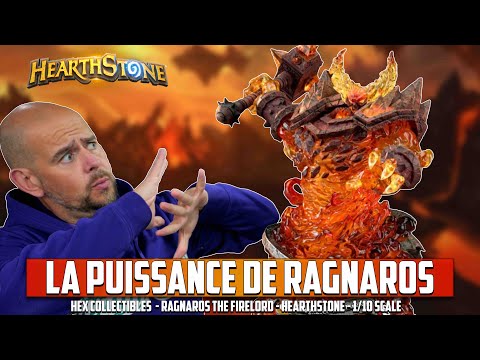 Ragnaros The FireLord Hearthstone Hex Collectibles 1/10 Scale! The Power of the Statue