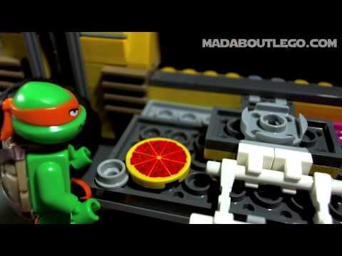 Vidéo LEGO Tortues Ninja 79104 : La course-poursuite en Shellraiser