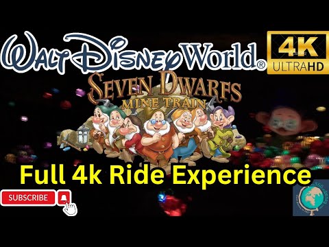 Seven Dwarfs Mine Train at Walt Disney World 4k