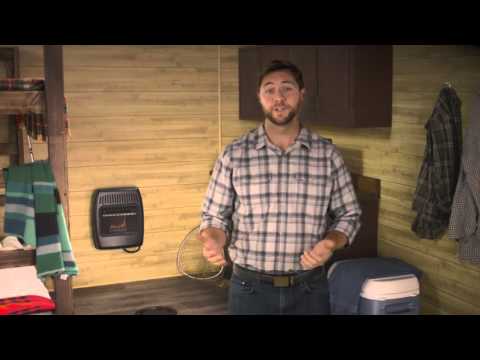 Dyna-Glo IBF10PMDG 10,000 BTU Liquid Propane Blue Flame Vent Free Ice House Heater