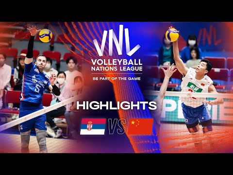 🇷🇸 SRB vs. 🇨🇳 CHN - Highlights Week 1 | Men's VNL 2023