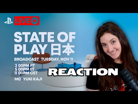 What Surprising JRPGs Are They Announcing in the State of Play Japan?! Live Reaction 11.11.2025