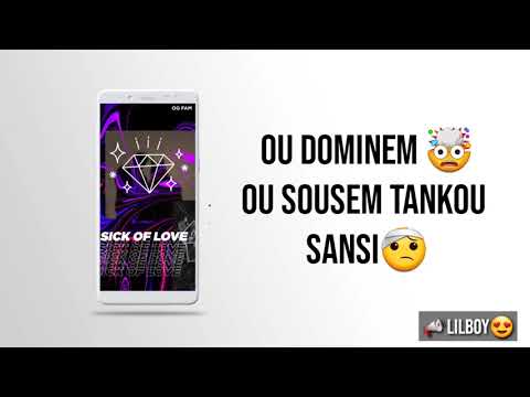 Lilboy sick of love ft Thakeed (officiel lyrics video)