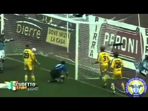 Serie A 1999-2000, day 09 Lazio - Verona 4-0 (Veron, Salas, Negro, Boksic)
