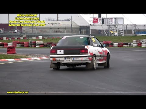 Wiktor Kozłowski - Subaru Legacy turbo - Puchar Toru Słomczyn 2 Runda Autodrom Słomczyn 13-04-2019