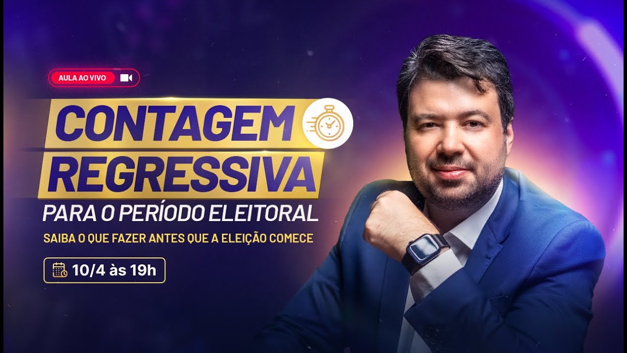 Contagem Regressiva para o Período Eleitoral