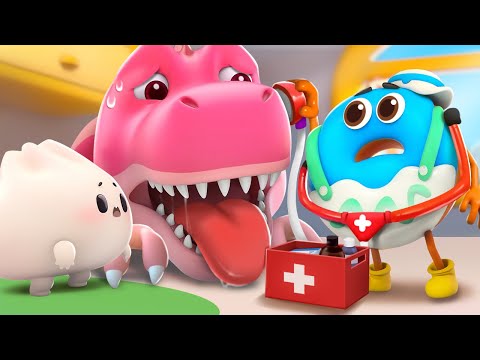 Doctor Donny Checkup on Dino +More | Yummy Foods Family Collection | Best Cartoon for Kids