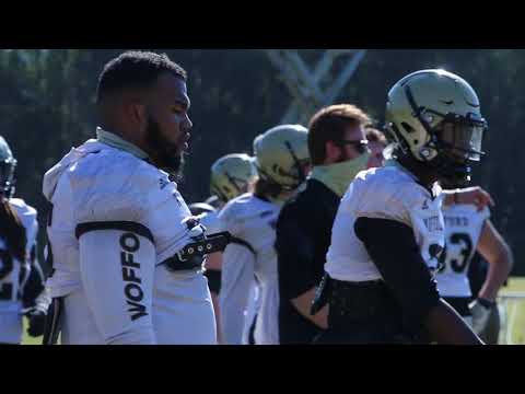 Wofford Football's Last Fall Practice 2020