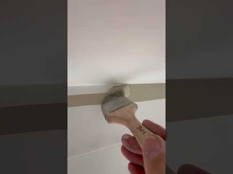 HOW TO CUT IN A STRAIGHT LINE.. #ytshorts #youtube #diy #howto #painting #viral #yt