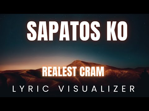 REALEST CRAM - SAPATOS KO | LYRIC VISUALIZER Version