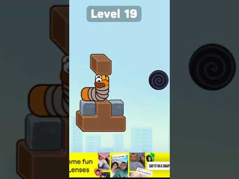 Snake puzzle sither to eat 19 level