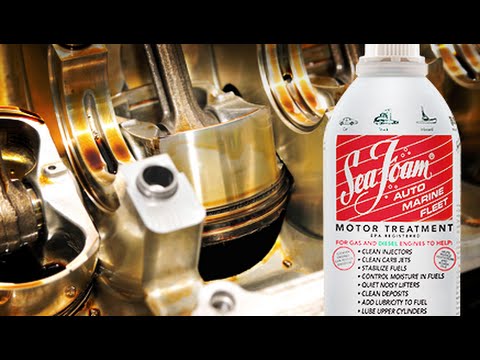 How to add Sea Foam to crankcase oil