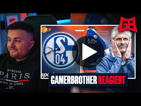ABSTURZ in die 3 LIGA? 😪 GamerBrother REAGIERT auf SCHALKE DOKU von SPORTSTUDIO 🙄