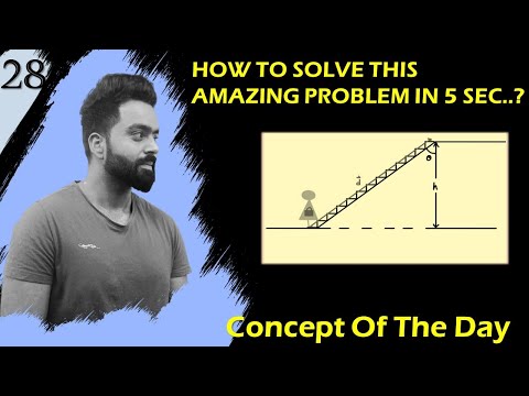 Escalator Problems In JEE/NEET || Concept of the day || Episode 28|| Special Series