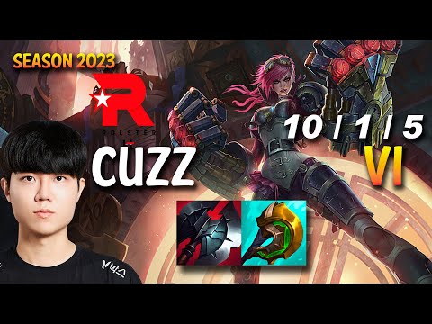 KT Cuzz VI vs LEE SIN Jungle - KR Ranked