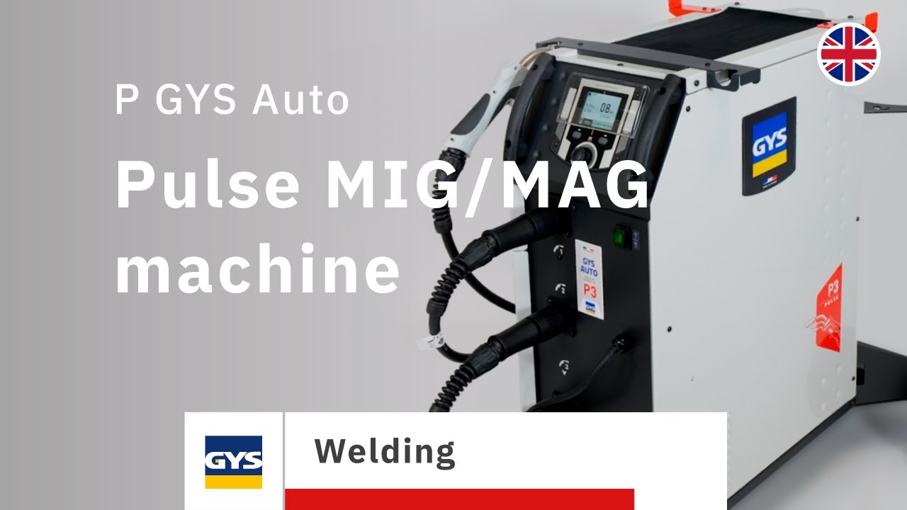 GYS P3 pulse MIG welder demonstration