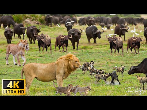 Lower Zambezi National Park Scenic Wildlife Film With Real Sounds