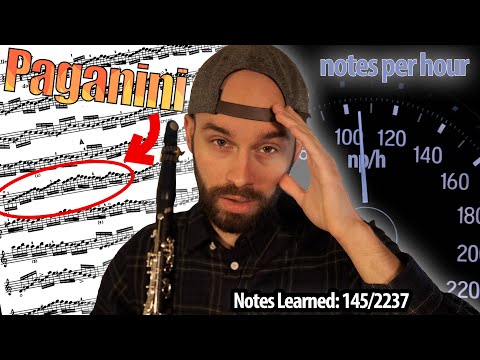 Time Ran Out. I Had 1 Hour to Memorize 100 Notes! [Paganini #2]
