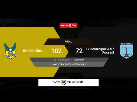 LNBM 2020-2021: BC CSU Sibiu - CSM 2007 Focșani